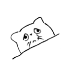 他人顔ねこ（個別スタンプ：25）