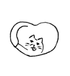 他人顔ねこ（個別スタンプ：26）