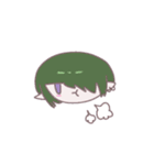 ギザ歯みどりくん（個別スタンプ：19）