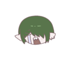 ギザ歯みどりくん（個別スタンプ：20）