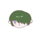 ギザ歯みどりくん（個別スタンプ：22）