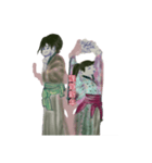 月山ら似冷似樹句杉澤景塁2水戸碁美智a謹賀（個別スタンプ：2）