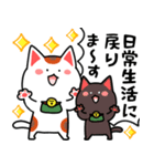 正月最高★飛び出す幸運の招き猫★再販（個別スタンプ：24）