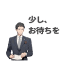 ひとり社長の日々の仕事シーンで活用出来る（個別スタンプ：13）