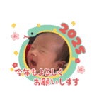 クリスマスちょっとと正月（個別スタンプ：1）