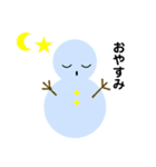 雪だるまのパレード4（個別スタンプ：19）