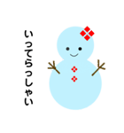 雪だるまのパレード4（個別スタンプ：23）