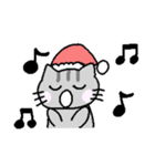 ゆる猫のクリスマス（個別スタンプ：37）