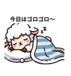 ひつじ、感情こぼれちゃいました（個別スタンプ：4）