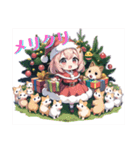 AI イラスト愛 美少女 21（個別スタンプ：9）