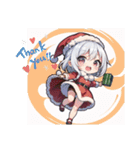 AI イラスト愛 美少女 21（個別スタンプ：19）