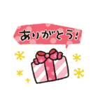 シンプル★冬クリスマスお正月（個別スタンプ：10）