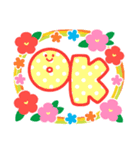 でか字✿くっきりハッキリ見やすい✿あけおめ（個別スタンプ：25）