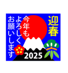 2025新しい一年を祝う その6（個別スタンプ：22）