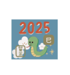 2025  新年スタンプ（個別スタンプ：13）