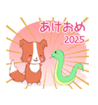 ちびボーダー2025【あけおめ】（個別スタンプ：1）