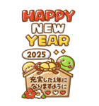 ぷっくり♡巳年♡2025年（個別スタンプ：14）