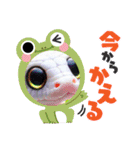 金運UP白のへび子さん③。（個別スタンプ：12）