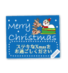 書き込める！年賀ハガキ＆Xmasカード（個別スタンプ：15）