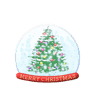 c☁️のクリスマススタンプ（個別スタンプ：1）