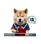 柴犬太の日常会話【卓球部】（個別スタンプ：1）