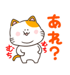 ダイエット！！おねこちん（個別スタンプ：1）