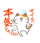 ダイエット！！おねこちん（個別スタンプ：35）