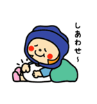 ラグビー大好き♫ラガールちゃんの冬（個別スタンプ：28）
