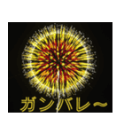 飛び出す⚡花火で盛大なお祝いと応援しよう（個別スタンプ：14）