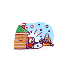 Xmas！ WawaとZhagooのクリスマスパーティー（個別スタンプ：23）