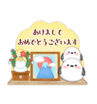 シマエナガ/毎年使える♥年末年始スタンプ5（個別スタンプ：5）