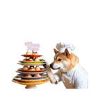 料理長柴犬太の「言葉にできない」（個別スタンプ：6）