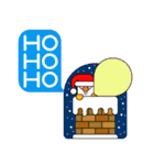 クリスマススタンプ：ホリデームード（個別スタンプ：18）