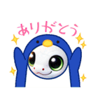 金運UP白のへび子さん④。（個別スタンプ：19）