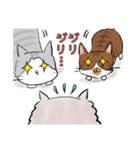 シミ付きねこ（個別スタンプ：21）