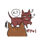 シミ付きねこ（個別スタンプ：25）