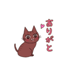 キジトラ（サビキジ）ねこ（個別スタンプ：3）