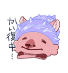 かぶりモモッカさん★かぶってひとこと！（個別スタンプ：20）