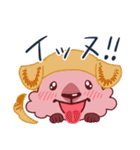 かぶりモモッカさん★かぶってひとこと！（個別スタンプ：25）