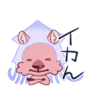 かぶりモモッカさん★かぶってひとこと！（個別スタンプ：29）
