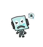 ロボットだけどね。（個別スタンプ：13）