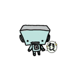 ロボットだけどね。（個別スタンプ：16）