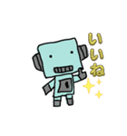ロボットだけどね。（個別スタンプ：17）