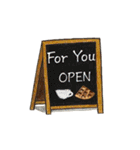 Cafe For Yoy．（個別スタンプ：21）