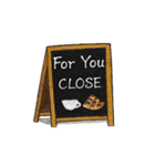 Cafe For Yoy．（個別スタンプ：22）