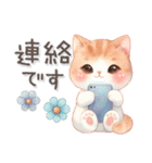 猫がいっぱい♡大人可愛いお正月2025（個別スタンプ：29）