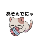 ねこ（シンプル）（個別スタンプ：14）