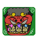 動物のぬいぐるみと新年祝い（個別スタンプ：10）