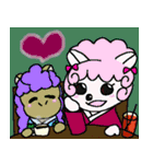 動物のぬいぐるみと新年祝い（個別スタンプ：14）