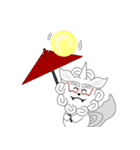 狛犬の獅子丸くん3（年末年始）（個別スタンプ：39）